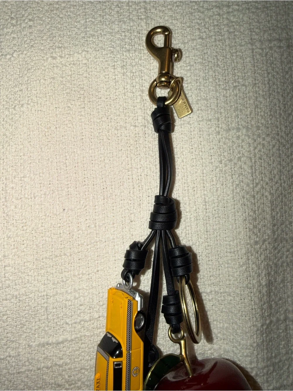 Coach New York Bag Charm/Keychain